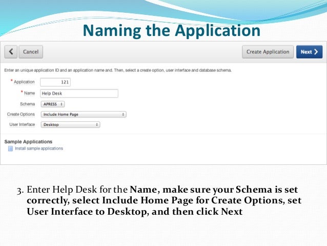 Oracle Application Express