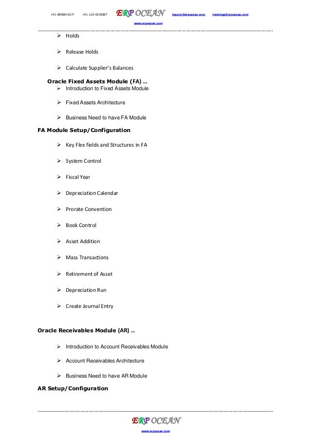 terms memo payment oracle credit applications training functional online financials Oracle