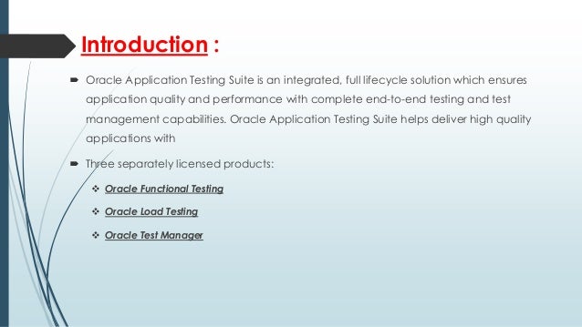 Application