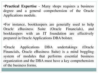 Oracle Training Module Pdf Oracle apps dba Training in Chennai | PDF