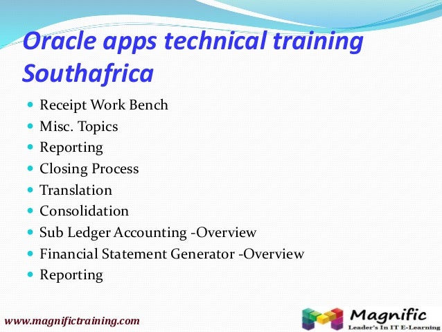 oracle apps financial online training newzealand