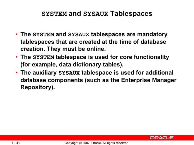 Oracle architecture ppt | PPT