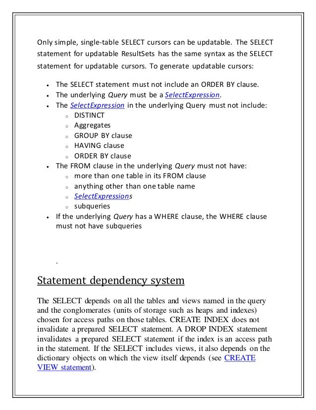 retrieving data using sql statements form 8814