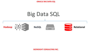 Oracle Big Data SQL | PPTX