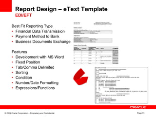 Oracle BI publisher intro | PPTX