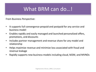 Oracle Billing and Revenue Management(BRM) | PPTX