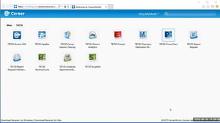 Oracle Cerner powerpoint presentation xd