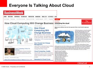 Everyone Is Talking About Cloud 
