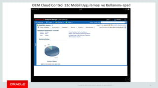 Copyright © 2014 Oracle and/or its affiliates. All rights reserved. | 40
OEM Cloud Control 12c Mobil Uygulaması ve Kullanı...
