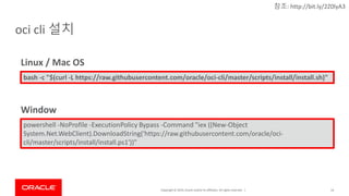 Oracle Cloud Data Interface