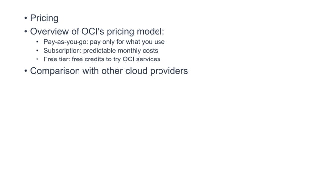 Oracle Cloud Infrastructure.pptx | Cloud Computing | Internet