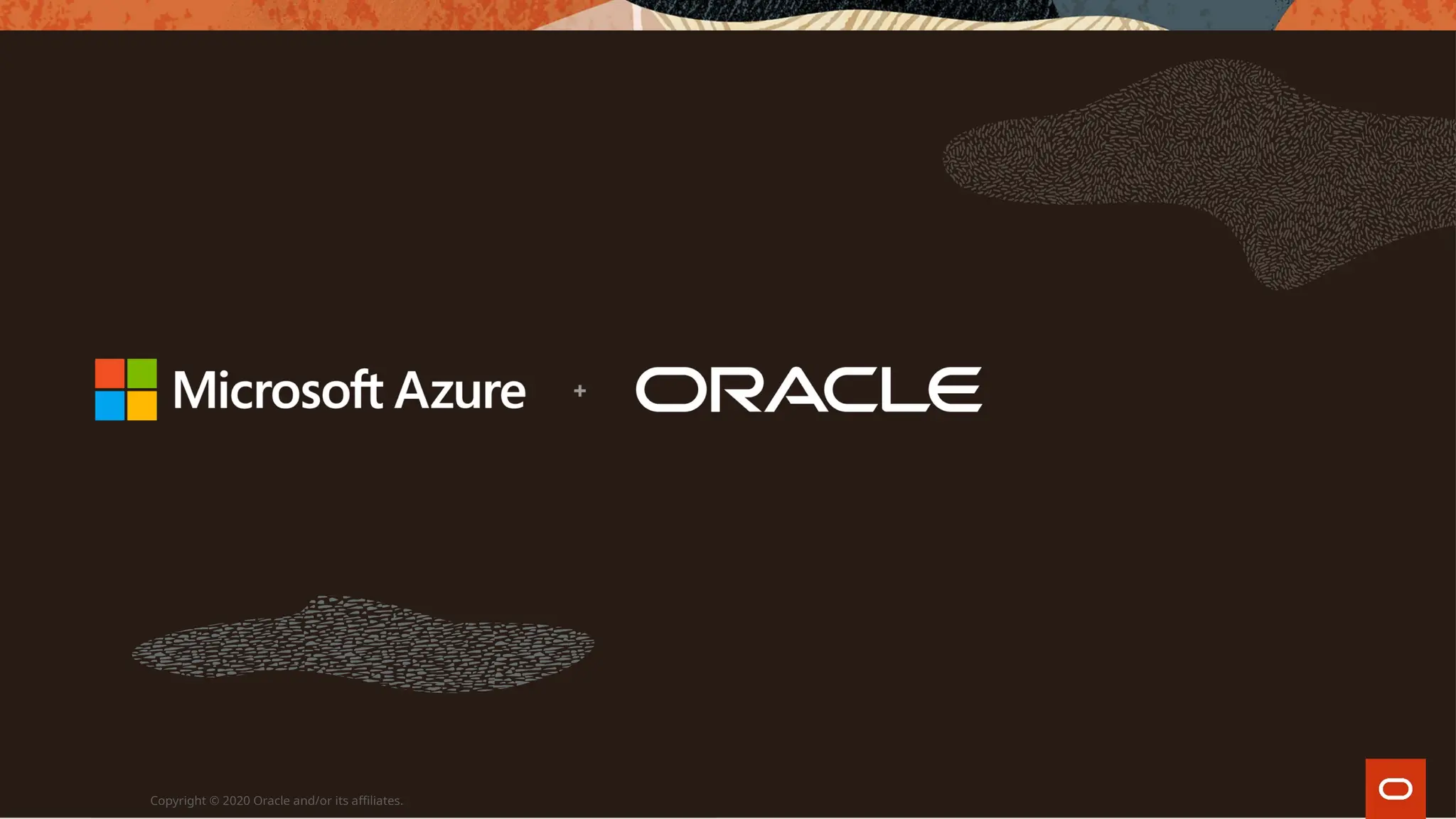 Copyright © 2020 Oracle and/or its affiliates.
 