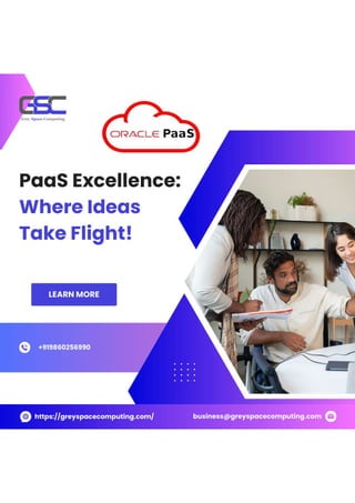 Oracle services Like SaaS, IaaS, PaaS.pdf