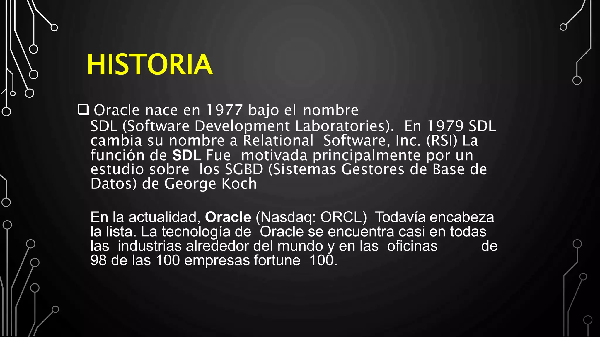 Oracle database | PPT