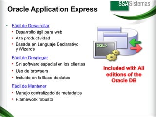 Oracle Application Express ,[object Object],[object Object],[object Object],[object Object],[object Object],[object Object],[object Object],[object Object],[object Object],[object Object],[object Object]