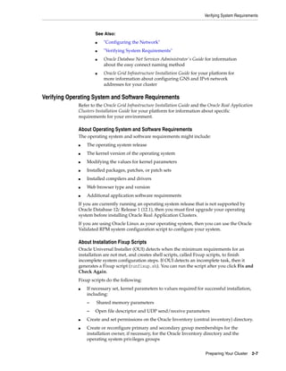 Oracle database 12c 2 day + real application clusters guide | PDF