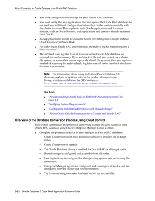 Oracle database 12c 2 day + real application clusters guide | PDF
