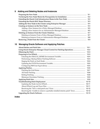 Oracle database 12c 2 day + real application clusters guide | PDF