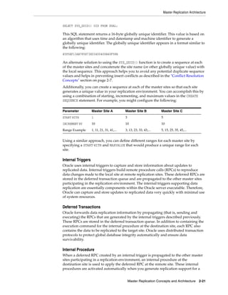 Oracle database 12c advanced replication | PDF