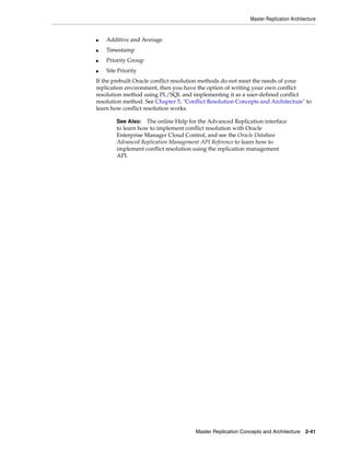 Oracle database 12c advanced replication | PDF
