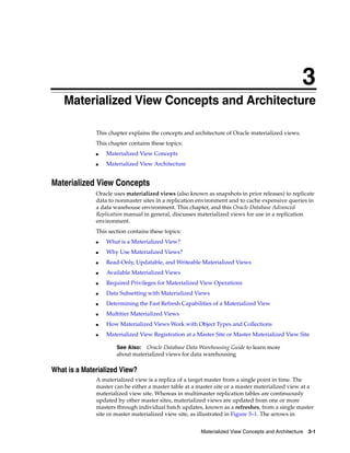 Oracle database 12c advanced replication | PDF