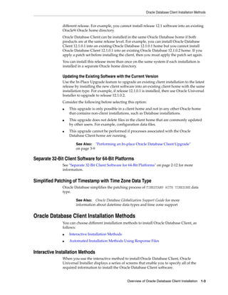 Oracle database 12c client installation guide | PDF