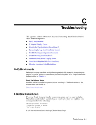 Oracle database 12c client installation guide | PDF