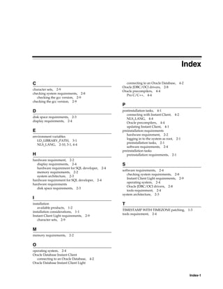 Oracle database 12c client installation guide 4 | PDF