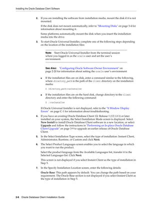 Oracle database 12c client installation guide 6 | PDF