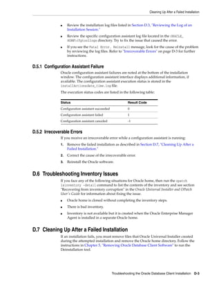Oracle database 12c client installation overview | PDF