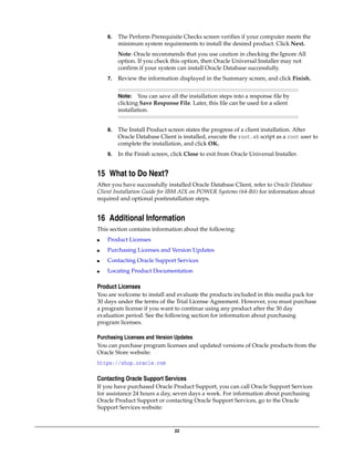 Oracle database 12c client quick installation guide | PDF