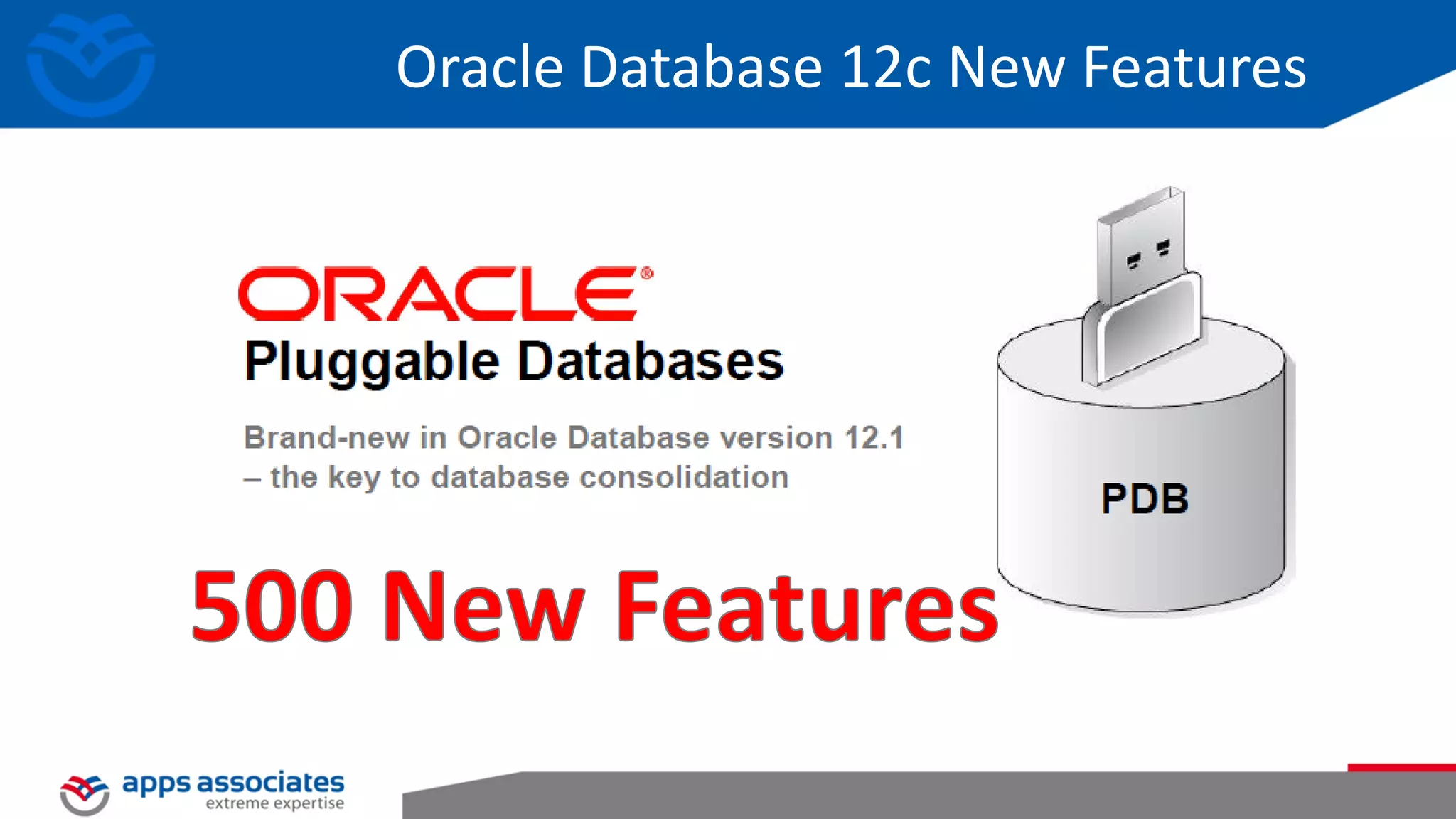 Oracle Database 12c New Features 