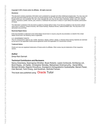 Oracle database 12c sql worshop 2 activity guide | PDF