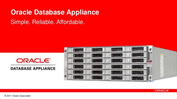 Oracle Database Appliance