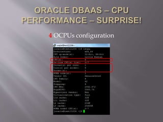 4 OCPUs configuration
 
