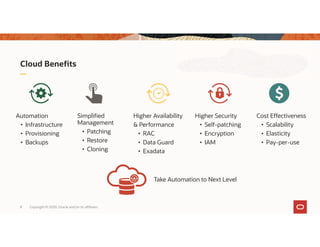 Oracle Database Migration to Oracle Cloud Infrastructure | PDF