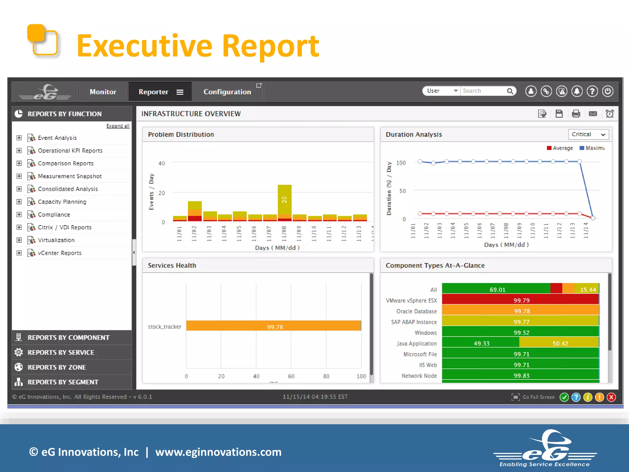 Executive Report 
© eG Innovations, Inc | www.eginnovations.com 
 