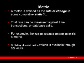 Oracle database performance tuning | PPTX