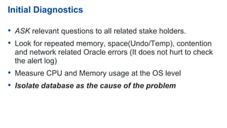 Oracle database performance tuning | PDF