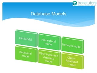 Oracle Database | Computer Science | PPTX