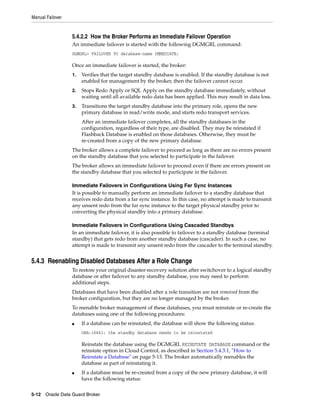 Oracle data guard broker 12c | PDF