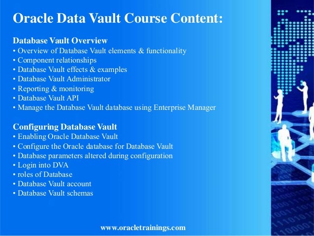 Oracle Data Vault Training Oracle Data Vault Online Training