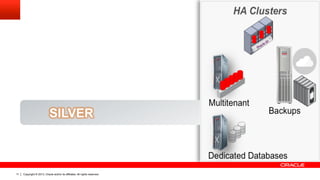 Copyright © 2013, Oracle and/or its affiliates. All rights reserved.11
SILVER
 