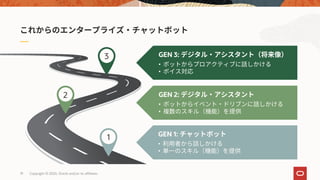 Oracle Digital Assistantご紹介資料（2020/04） | PPT