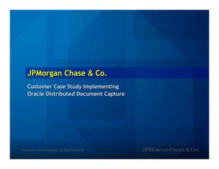 Oracle Distributed Document Capture
