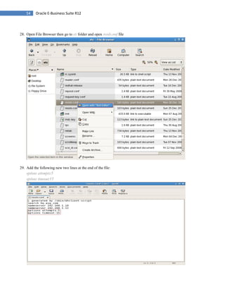Oracle e business-suite_r12_installation_guide_step_by_step_on_linux | PDF