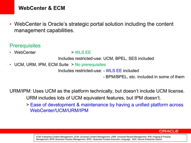Oracle E2.0 WebCenter Portal Strategy | PPT