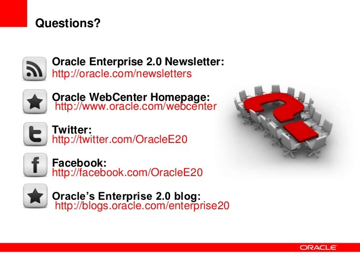 Oracle E2.0 WebCenter Portal Strategy