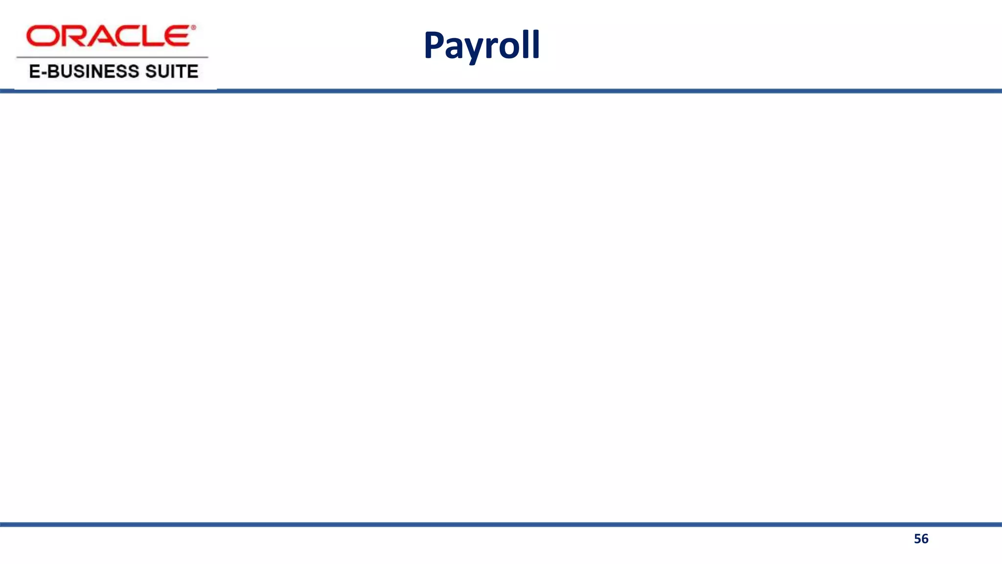 56
Payroll
 