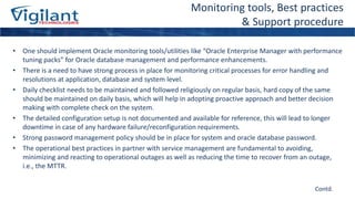 Check Oracle Helper Processes Oracle EBS Production Support - Recommendations | PPTX